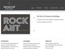 Tablet Screenshot of domainhill.com.au